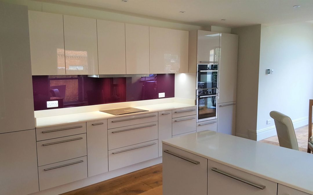 Modern Kitchen with a Splash of Colour