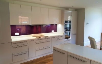 Modern Kitchen with a Splash of Colour