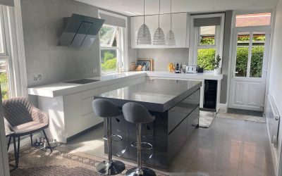 Contemporary Design with Bold Worktop