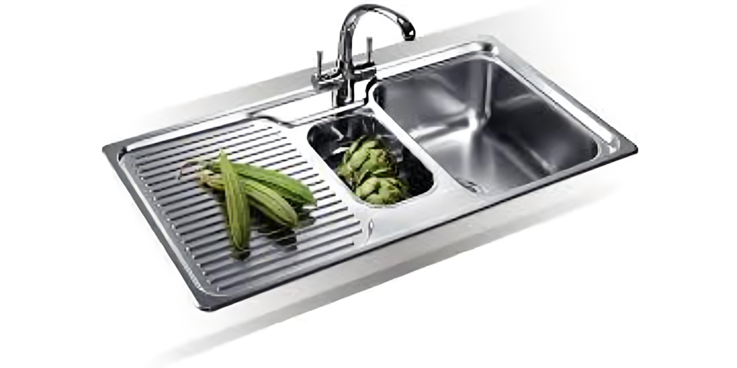 types of kitchen sinks
